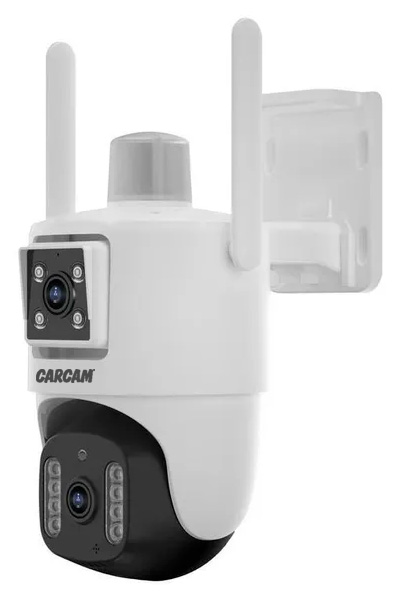 CARCAM 4MP Outdoor PTZ 10x Zoom Triple Lens Dual View Camera V380BP3DL-WiFi