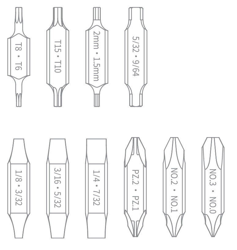 Xiaomi NexTool Bit Kit (NE20296)