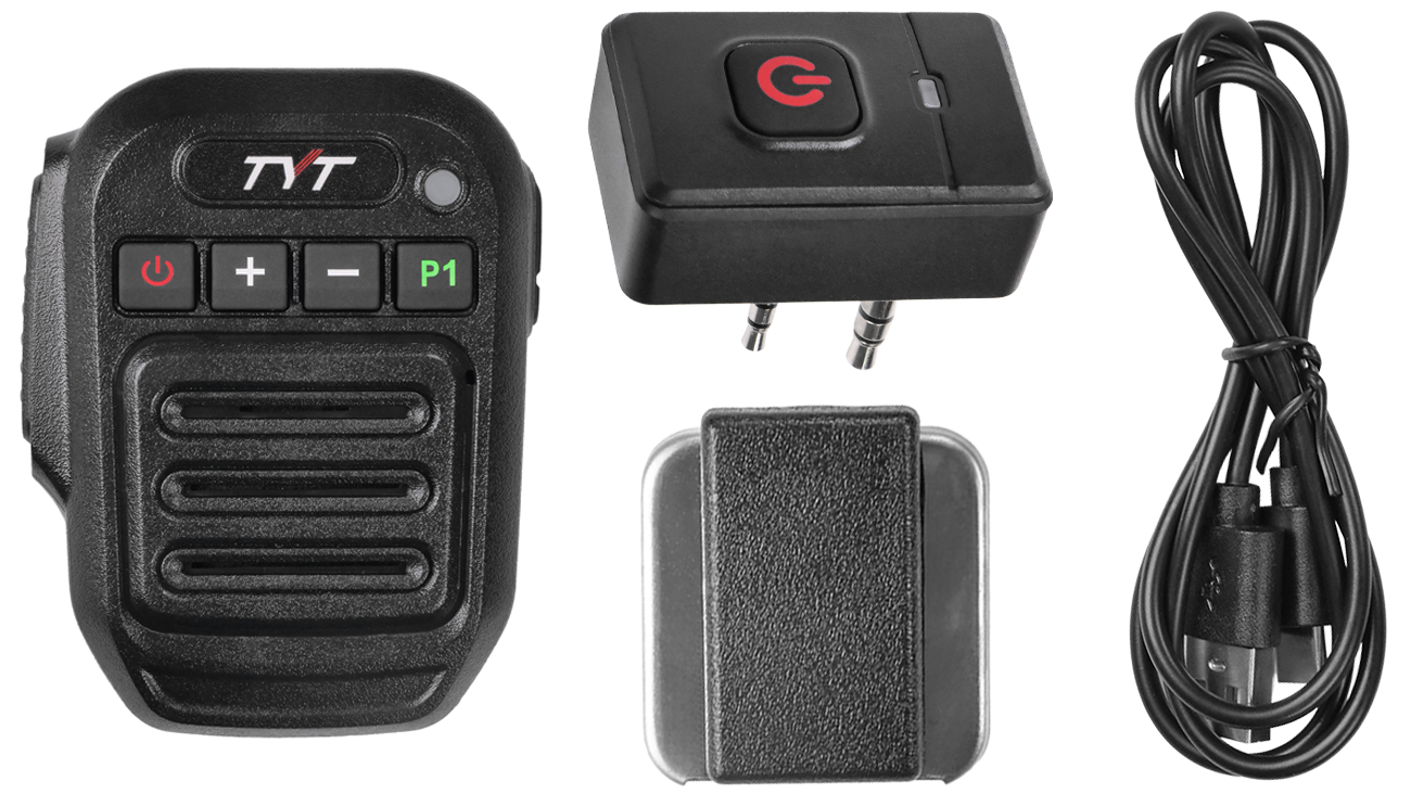 Беспроводная Bluetooth тангента TYT для портативных радиостанций