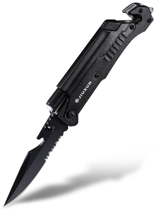 Xiaomi Jiuxun Tools Ninety Outdoor Folding Knife 7 in 1 Black