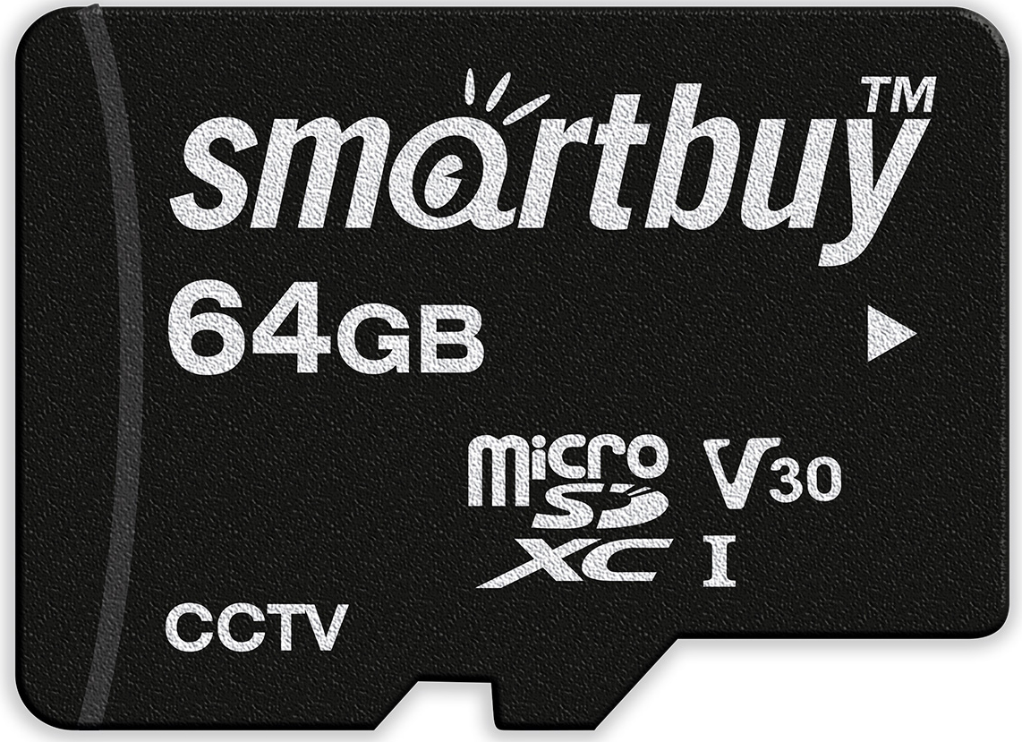 SmartBuy microSDXC 64Gb Class10 U3 V30 (SB64GBSDCCTV)