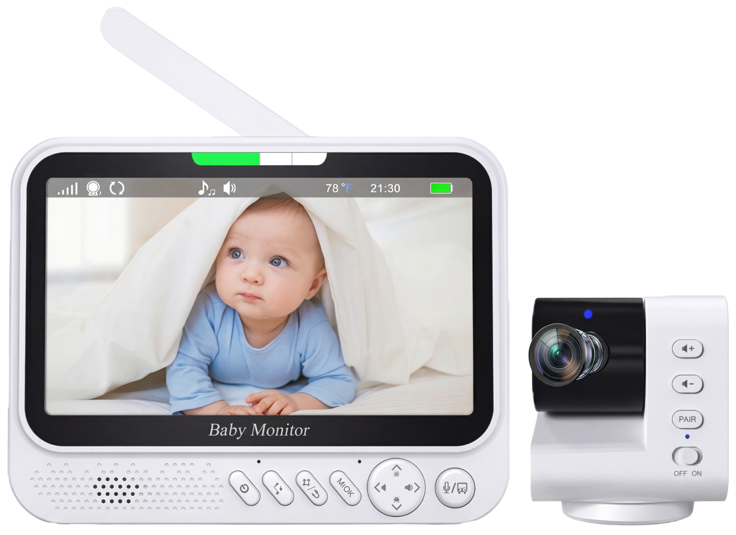 CARCAM Wireless Baby Monitor PTZ Camera (CCABM790)