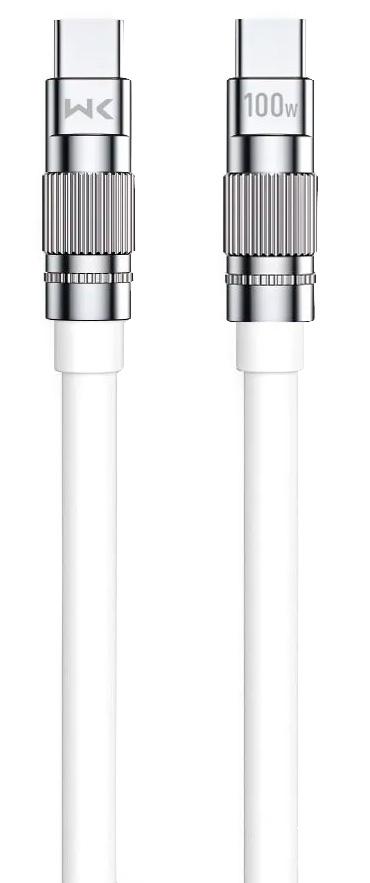 Wekome Wingle Series DataCable USB-C to Type-C 100W (WDC-188) White