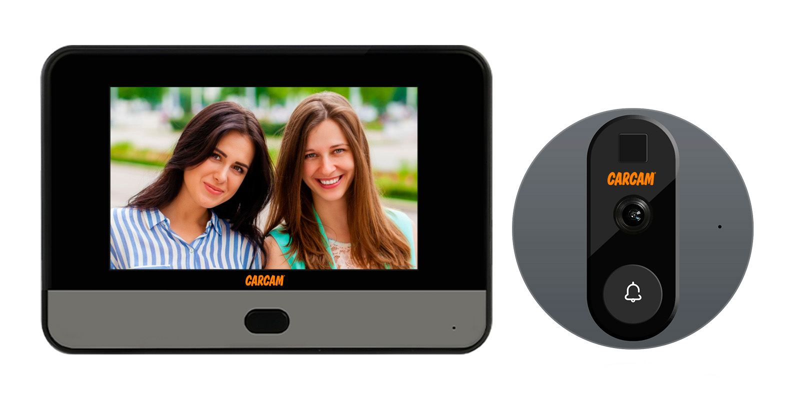 CARCAM WiFi Tuya Smart Peephole Camera Doorbell (DDV-S1)
