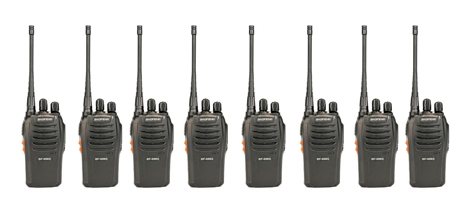 Baofeng BF-666S 8 шт.