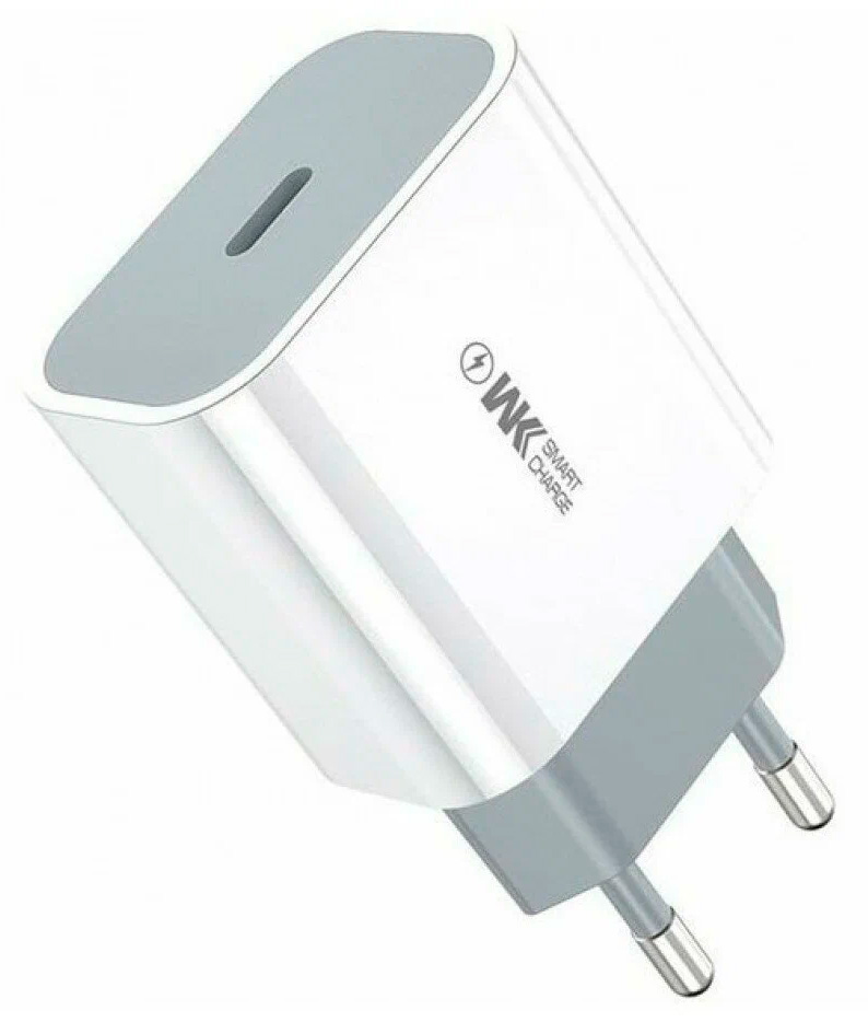 Wekome MaxSpeed Lighting Fast Charger 20W (WP-U55) White