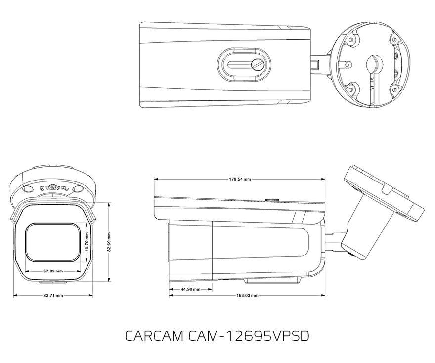 CARCAM CAM-12695VPSD