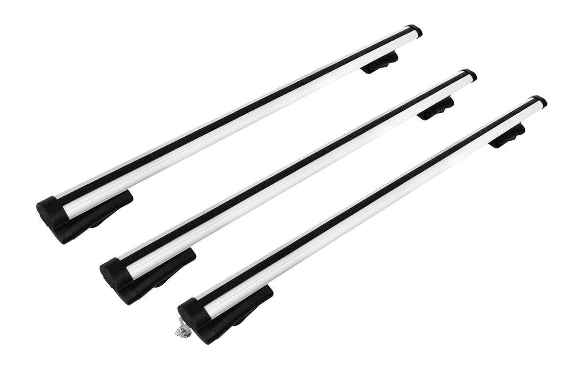 Багажник на рейлинги CARCAM RAIL 8102C+B1 1200 мм 3 поперечины