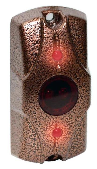 Бесконтактная/сенсорная кнопка выхода ЦИКЛОП ИК (медный антик)