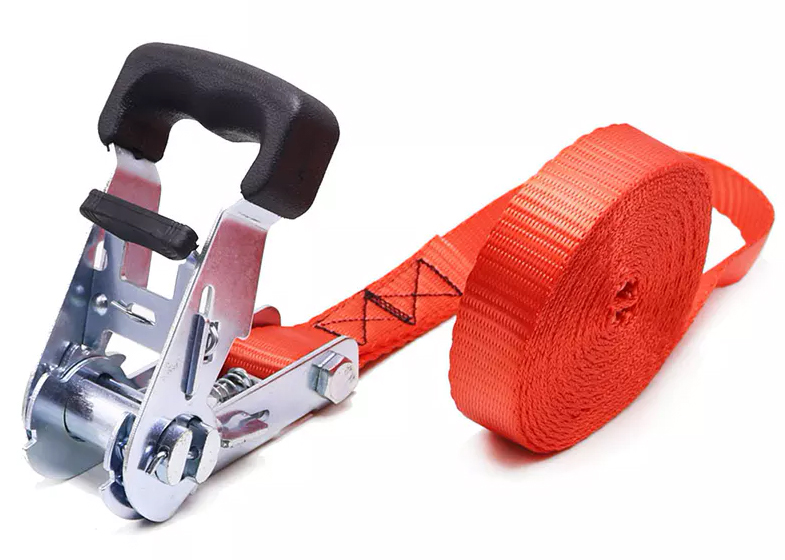 Ремень с храповым механизмом CARCAM 2м Красный