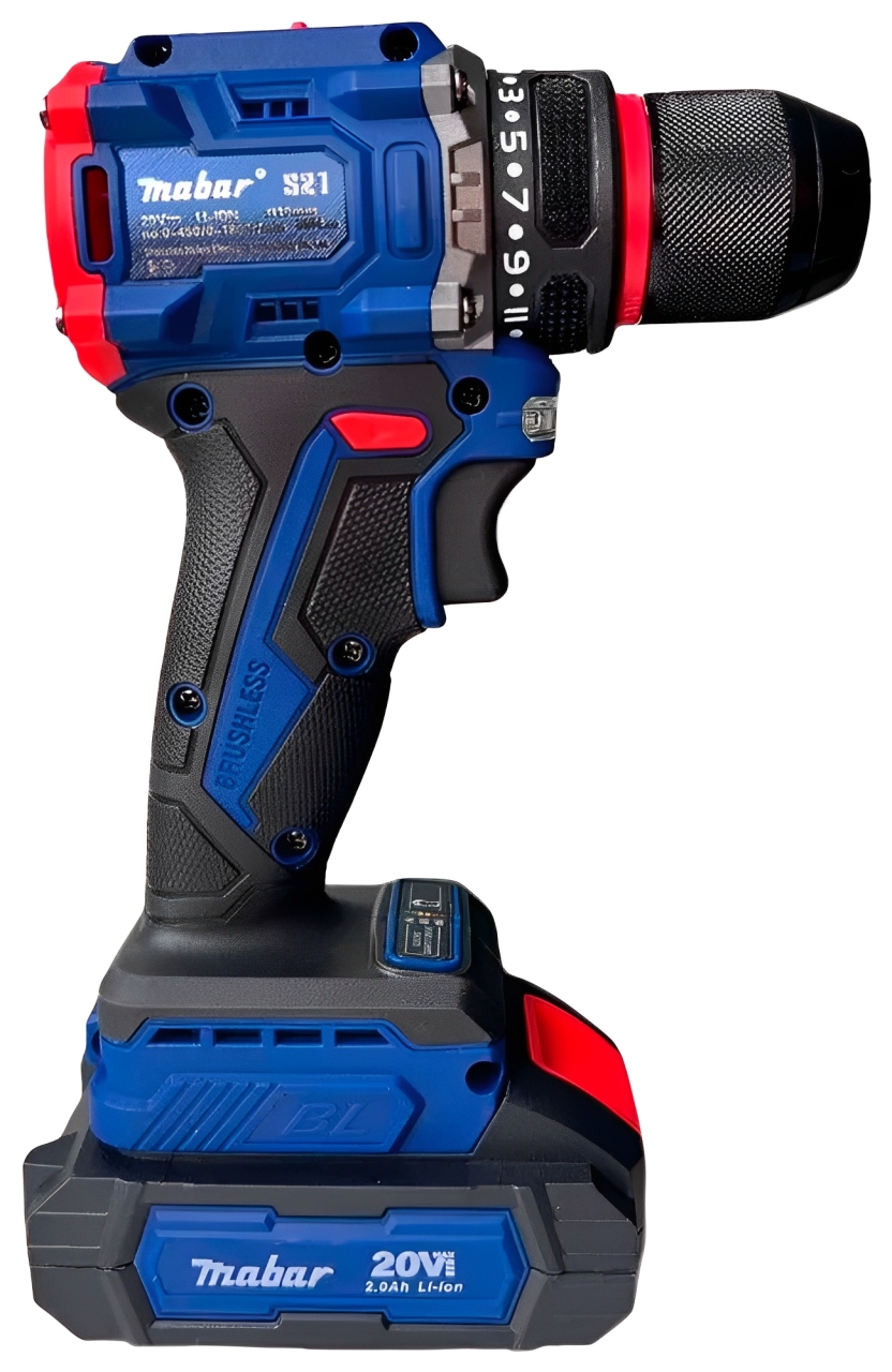 MABAR S21 Аккумуляторная бесщёточная дрель-шуруповёрт