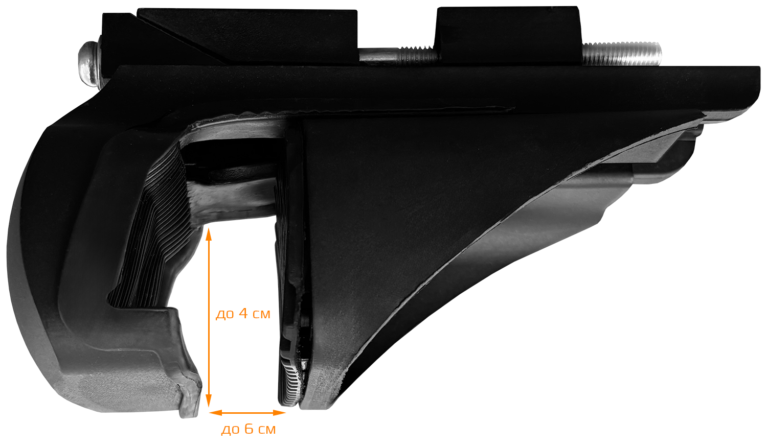 CARCAM ROOF RAIL 1300 мм (CC8708) Silver