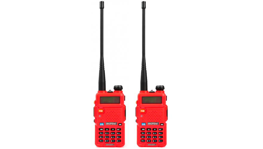 Baofeng UV-5R - RED 2шт.