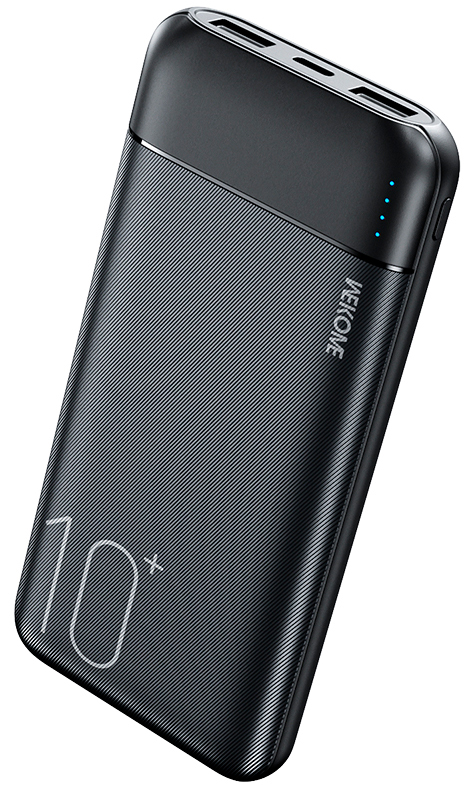 Wekome Pop Power Series Power Bank 10000 mAh (WP-01) Black