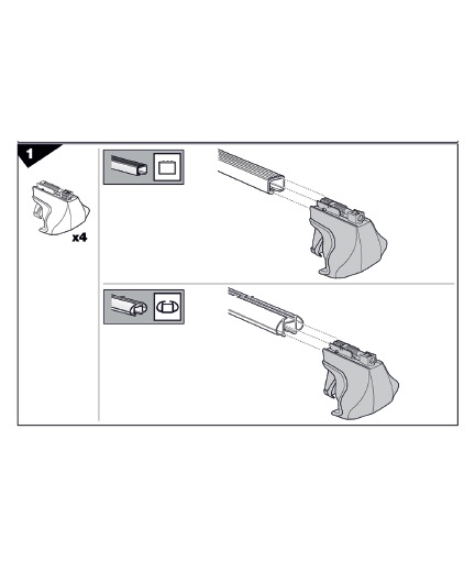 Carcam Rail 8102+b1 - быстрая установка