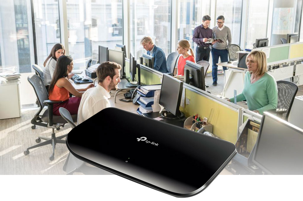 TL-SG1008DTP-LINK TL-SG1008D TP-LINK – портативный коммутатор