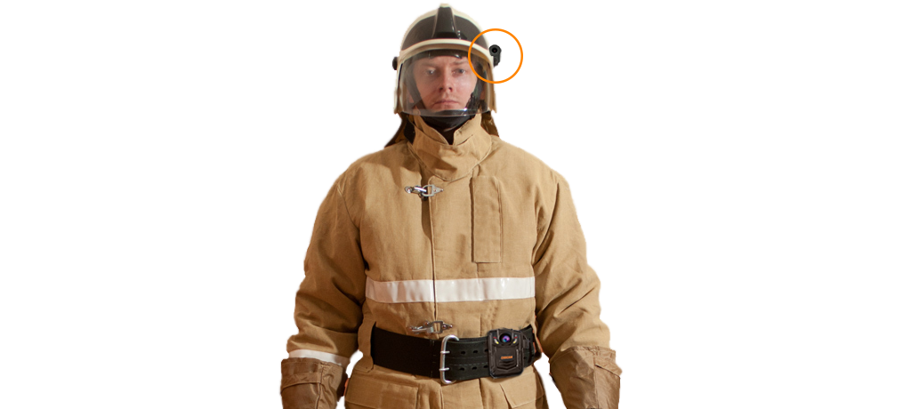 Крепление на каску