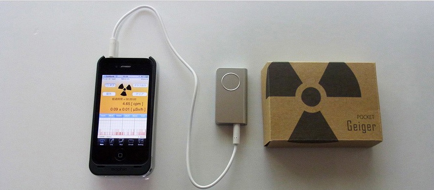 pocket geiger iphone