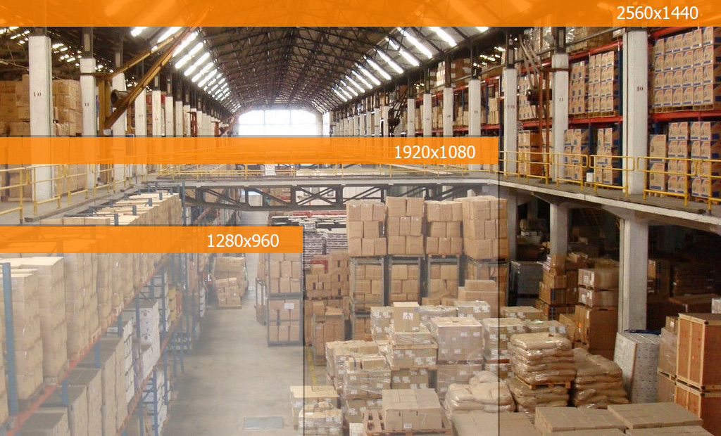 Высокое качество записи в разрешении 2560х1440p