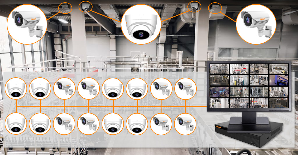 CARCAM AHD5216M - 16 каналов для подключения