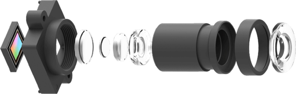 YI Mirror Dash Camera – широкоугольный объектив