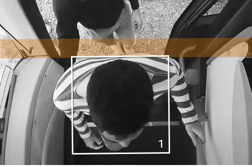 Автоматический подсчет вошедших людей