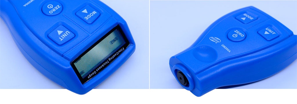 Толщиномер ЛКП GM200A - LCD-дисплей