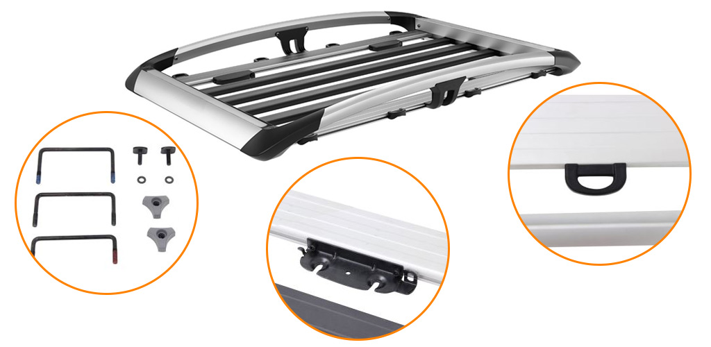 Экспедиционный багажник CARCAM LC-139 защищает от повреждений