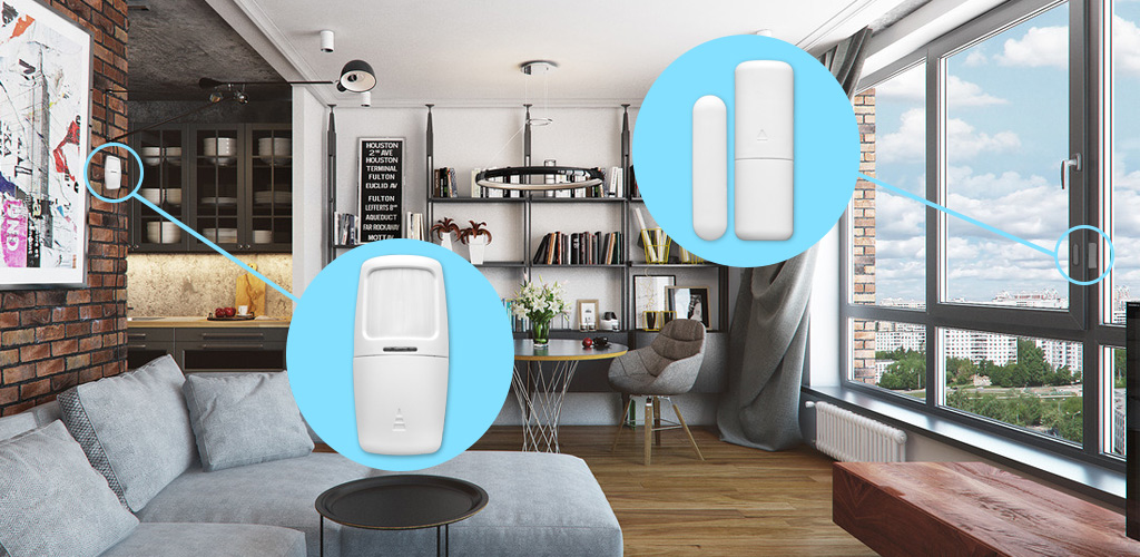 CARCAM GSM Alarm Kit - Комплект беспроводных датчиков