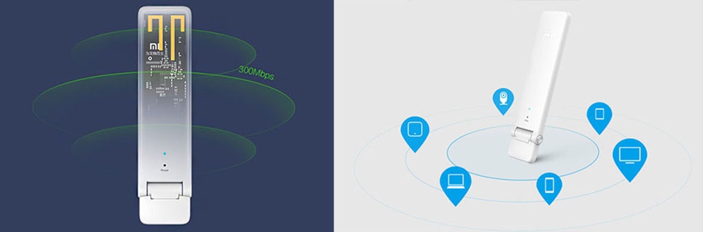 Wi-Fi усилитель сигнала Xiaomi Mi Wi-Fi Amplifier 2