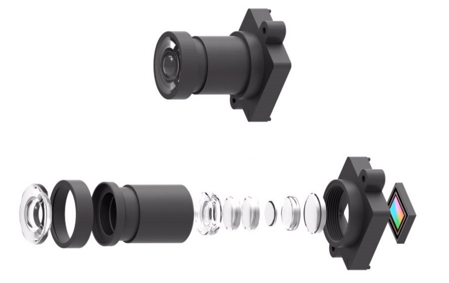 YI Smart Dash Camera – широкоугольный объектив