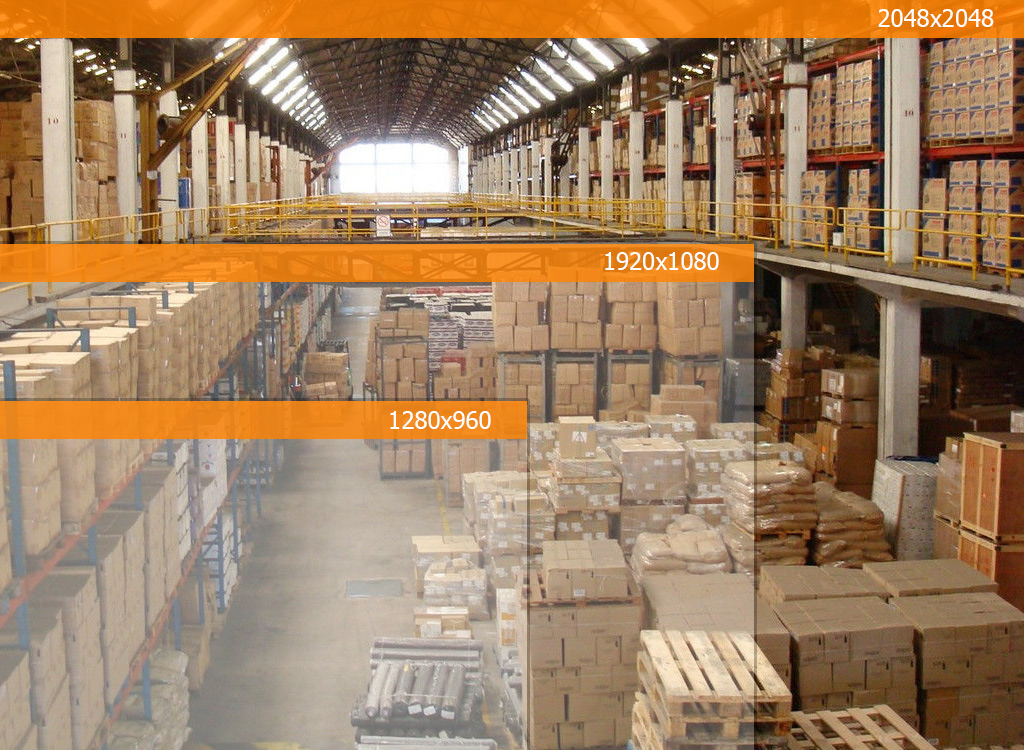 Высокое качество записи в разрешении 2048х2048p