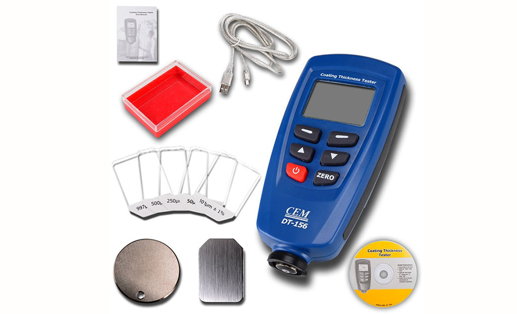 Толщиномер ЛКП DT-156 - Набор калибровочных пластин