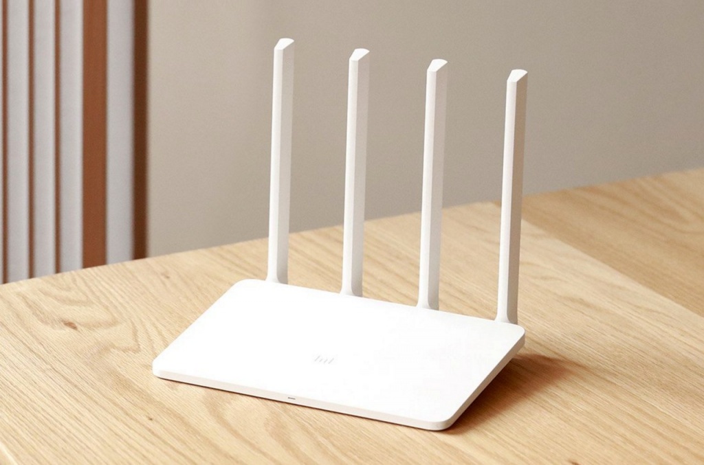 Wi-Fi роутер Xiaomi Mi Wi-Fi Router 3C - 4 внешние антенны