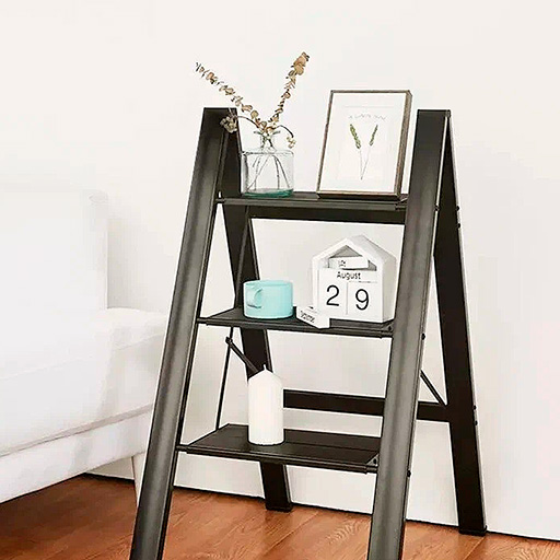 Xiaomi Mr. Bond Herringbone Household Folding Ladder Black pic 3.jpg