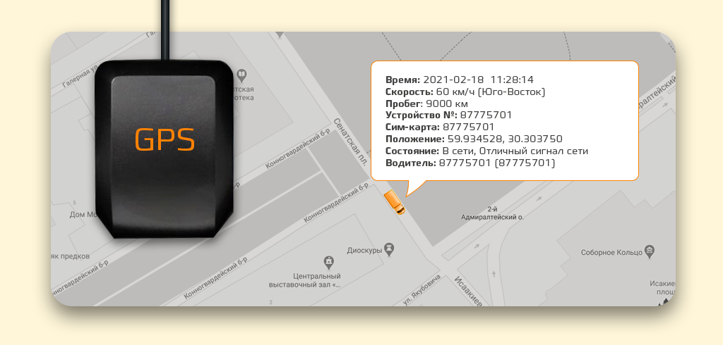 CARCAM MVR4422 - GPS-МОДУЛЬ