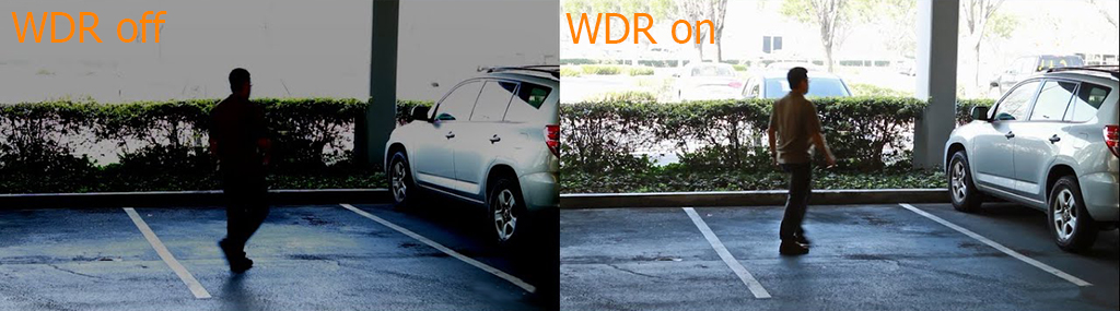 CARCAM CAM-12695VPSD - Функция WDR