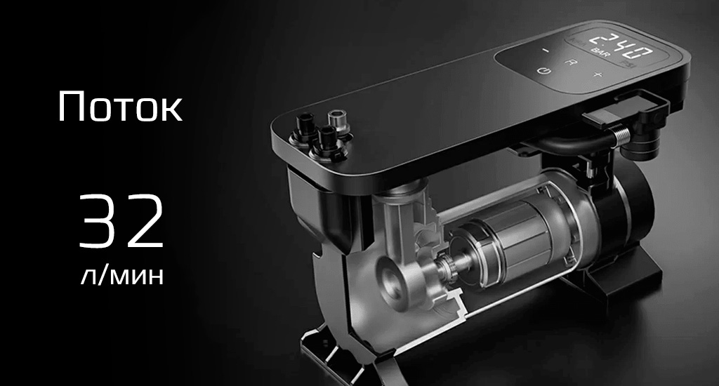 Xiaomi 70mai Air Compressor - Высокая мощность