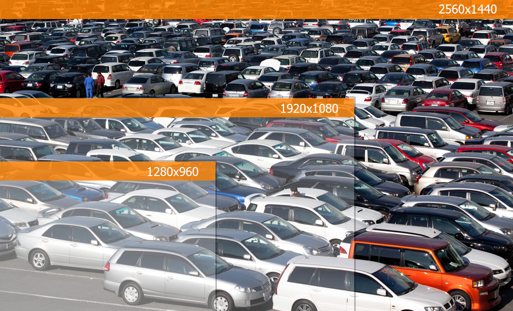 Высокое качество записи в разрешении 2560х1440p