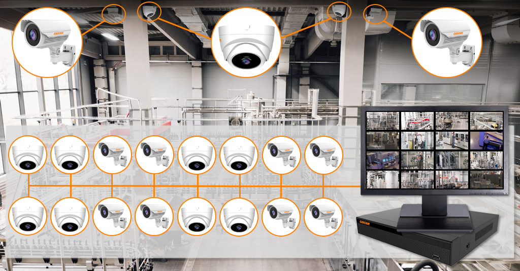 CARCAM XVR5116N - 16 каналов для подключения