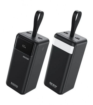 Wekome Dinba Series Fast Charging Power Bank 50000 mah, 22,5W (WP-75) Back