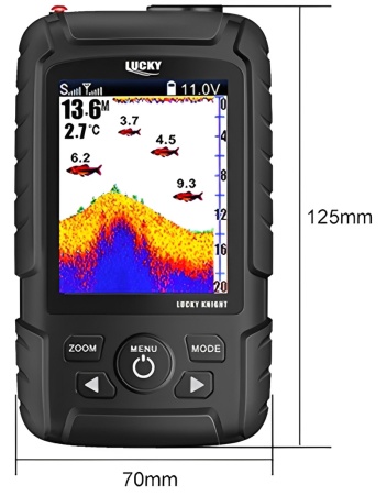 LUCKY Portative Fish Finder FF718LICD-WT