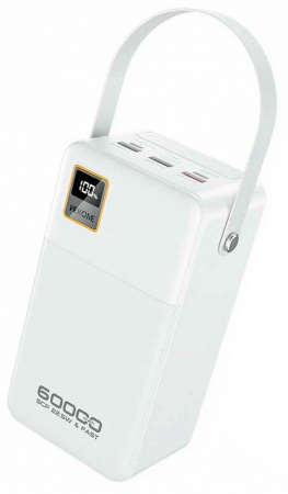 Wekome Dinba Series Power Bank 60000mAh 22.5W (WP-76) White