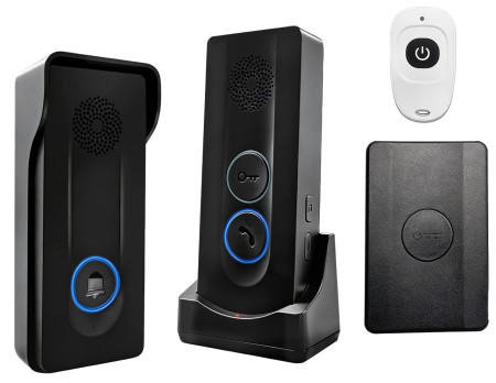 CARCAM Wireless Intercom Doorbell Kit (CCJDS4)