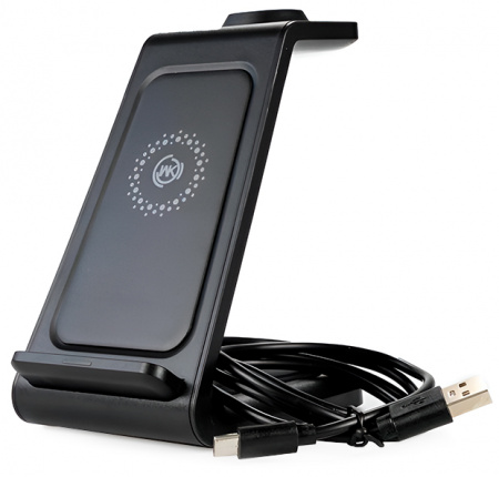 Wekome Pop Digital Series 3-in-1 Wireless Charger (WP-U168) Black