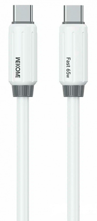 Wekome Fast Data Cable Type-C to Type-C 65W (WDC-28) White