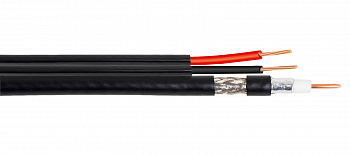 RG-59U (CCA, AL) + 2x0.75 мм2 CCA, 1 м