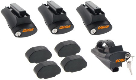 CARCAM Roof Rack (CCRB020) 1200 mm Black