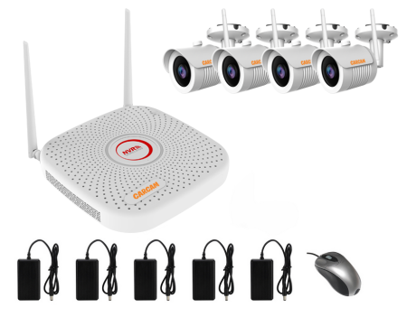 CARCAM 4CH WiFi NVR Kit 2104