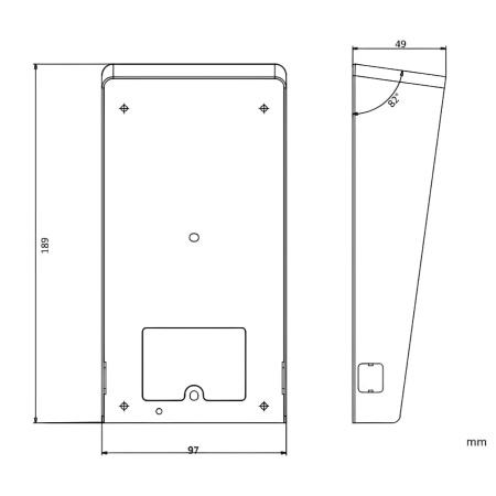 HiWatch DS-KABV8113-RS/Surface